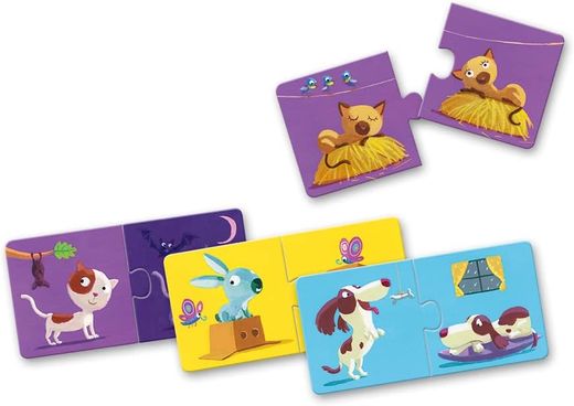 Puzzle Duo - Opposti - Djeco