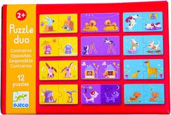 Puzzle Duo - Opposti - Djeco