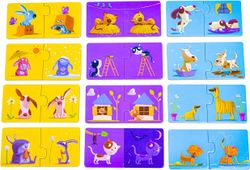 Puzzle Duo - Opposti - Djeco