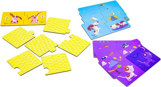 Puzzle Duo - Opposti - Djeco