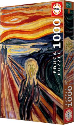 Puzzle - El Grito De Edvard Munch - 1000 Piezas - Educa