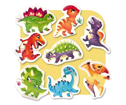 Пазл Счастливые Динозавры Дети