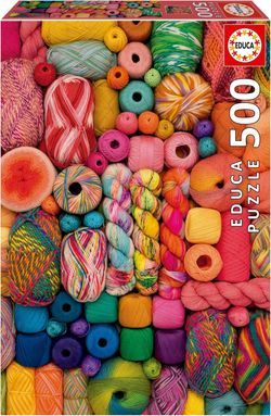 Puzzle - Fils et laines - 500 pièces - Educa