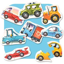 Puzzle pour enfants - Transport 8 en 1 - Cubika