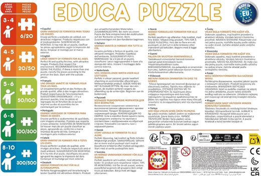 Puzzle - Progressive 12-16-20-25 Minnie Happy Helpers - Educa