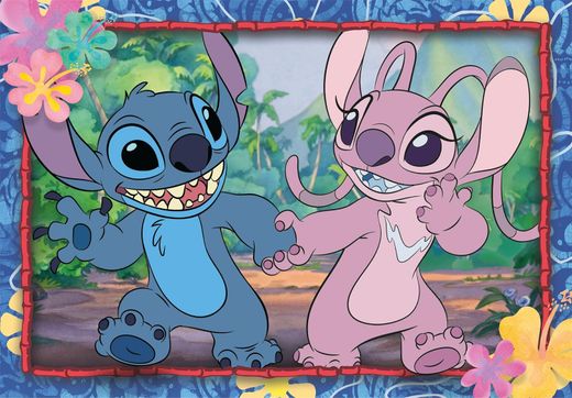 Puzzle Supercolor 2x20 Disney Stitch
