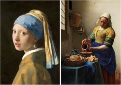 Quebra-cabeça - Vermeer - 2 x 1000 peças - Educa