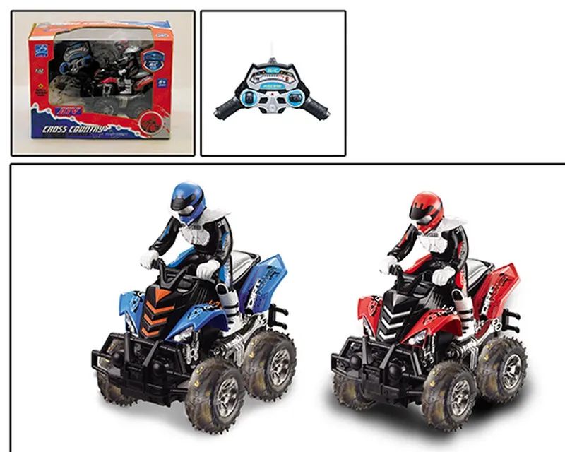 Quad Cross Country con Piloto R/C 1:14