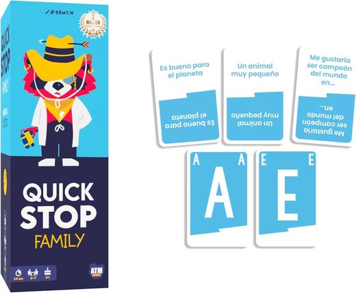 Quick Stop Family — настольная игра