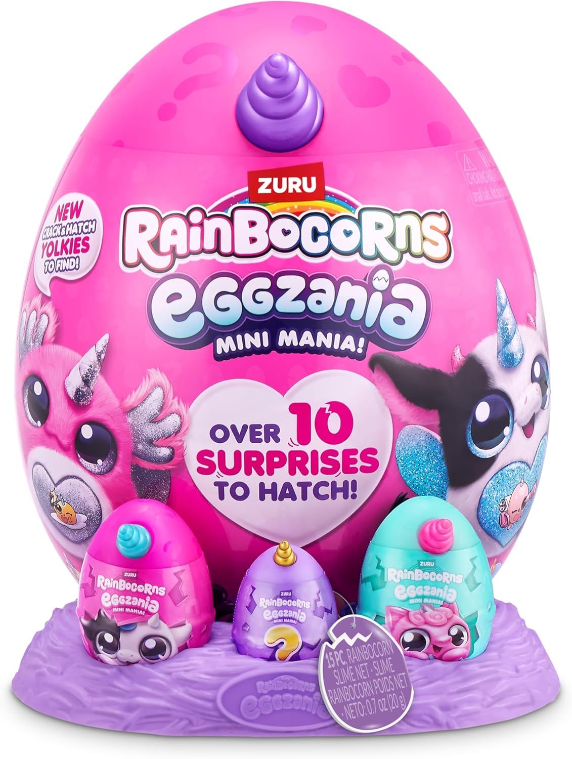 RainboCorns - Huevo Sorpresa Eggzmania - Zuru