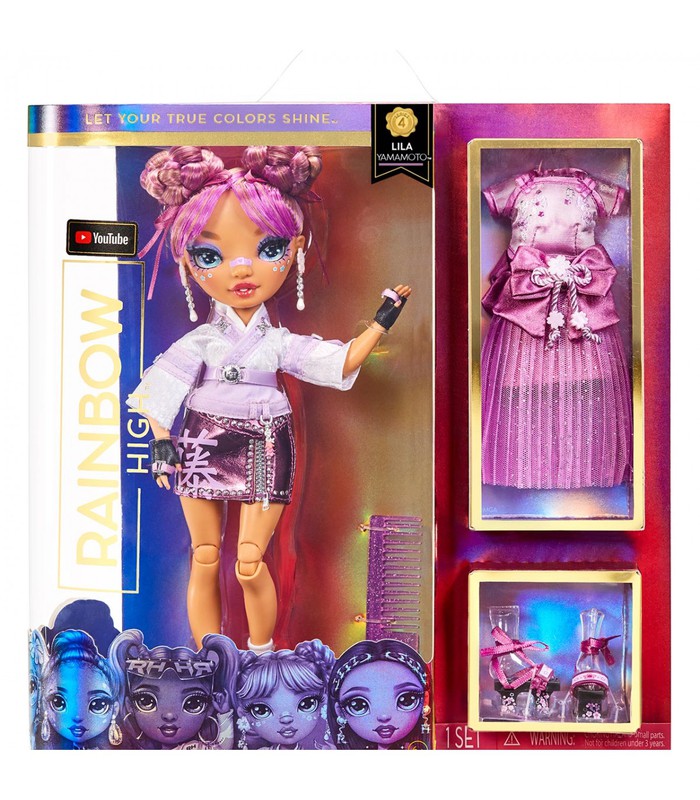 Rainbow High Core Doll Lila Yamamoto — Juguetesland