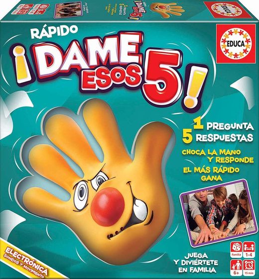 Rápido ¡Dame Esos 5! - Juego de Mesa