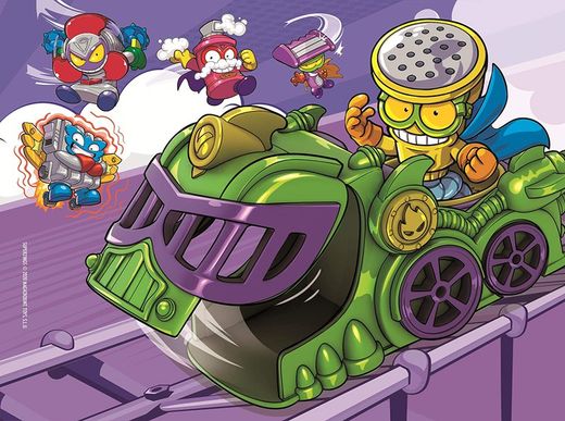 Равенсбургер - Super Zings, 4 пазла в коробке, 12-16-20-24 шт.