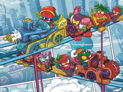 Равенсбургер - Super Zings, 4 пазла в коробке, 12-16-20-24 шт.