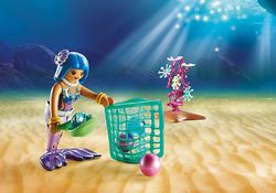 Colecionadores de pérolas com Manta Ray - Playmobil Magic
