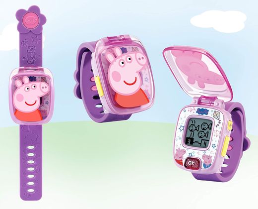 Orologio viola di Peppa Pig - Vtech