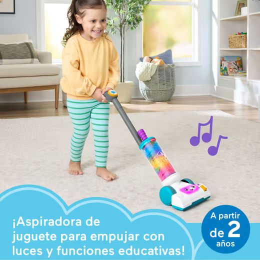 Игровой пылесос «Смейся и учись» — 2-в-1 со светом и звуком — Fisher-Price