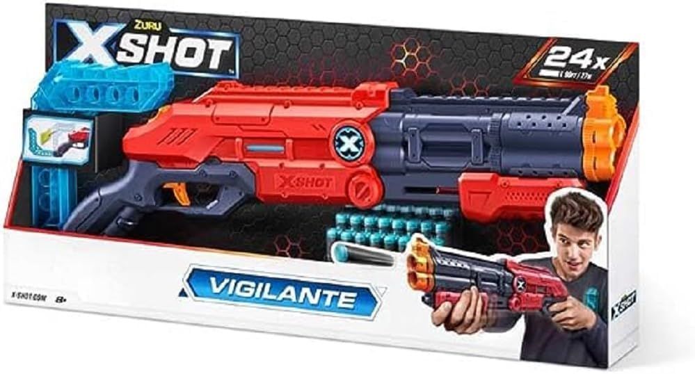 Rifle vigilante x shot 24 dardos