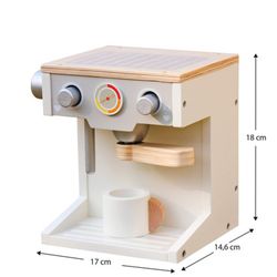 Ensemble de cafetière jouet Montessori Robincool