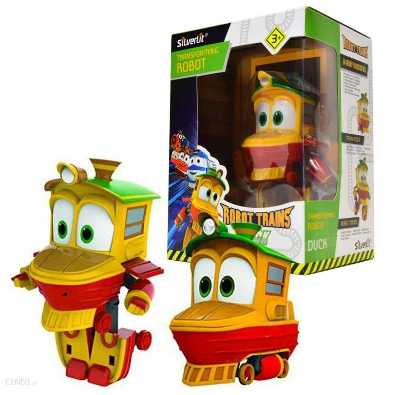 Robot Trains Transformable Figures Duck