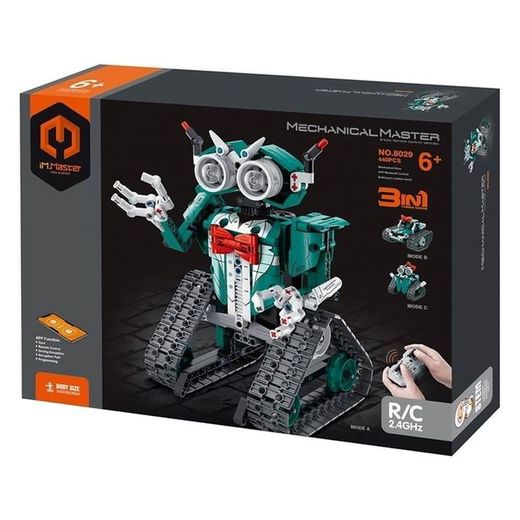 Robot Y Coche Radio Control 3 en 1 - 440 Piezas - iM.Master