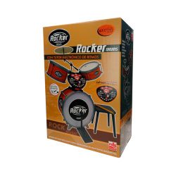 Rocker Drums - Batería 3 Módulos - Con Tutor De Ritmos - Reig