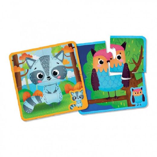 Puzzle Tattile - Montessori