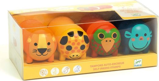 Tampons Enfants - Animaux De La Savane - Djeco