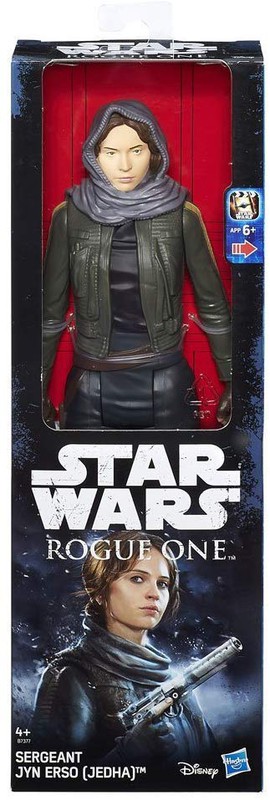 Star Wars 12 in Action Figure Disney Hasbro Rogue One Age4 Sergeant JYN ERSO for sale online 