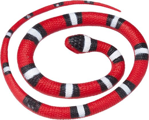 Serpente di gomma - Scarlatto