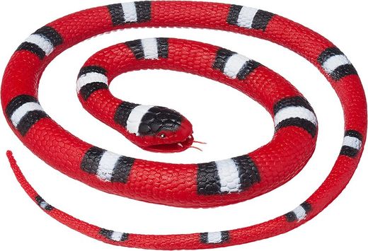 Serpente di gomma - Scarlatto