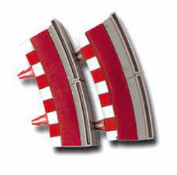 Set Borde con Valla Curva Interior – Scalextric