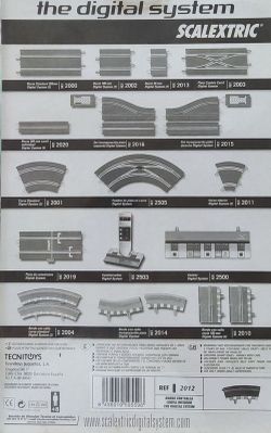 Borda definida com cerca interna curva - Scalextric