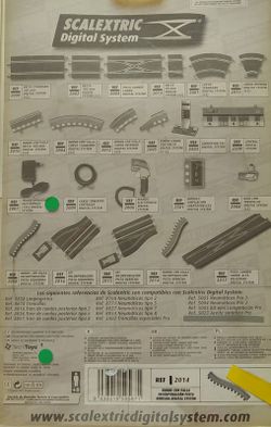 Edge Set with Right Track incorporation Fence - Scalextric