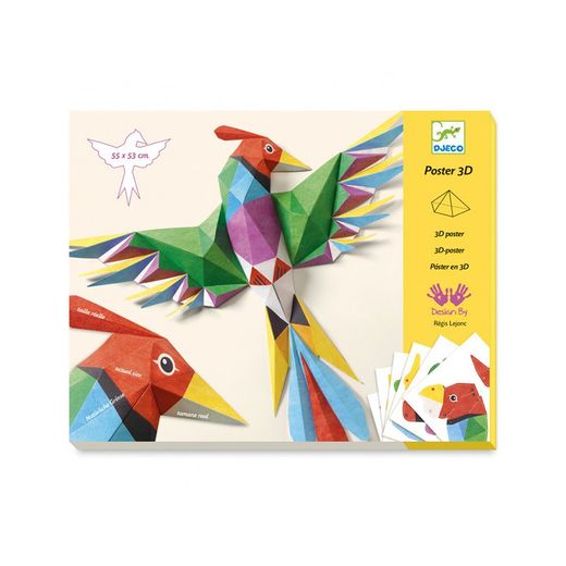 Creative 3D Poster Amazon Set - Djeco