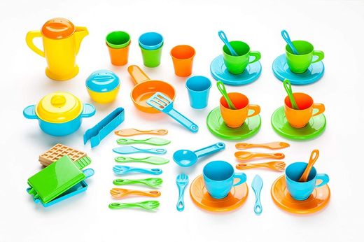 Set De 45 Accesorios - Para Cocinita De Juguete