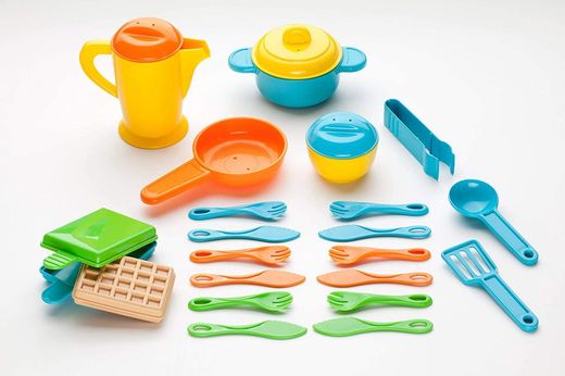 Set De 45 Accesorios - Para Cocinita De Juguete