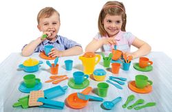 Set De 45 Accesorios - Para Cocinita De Juguete