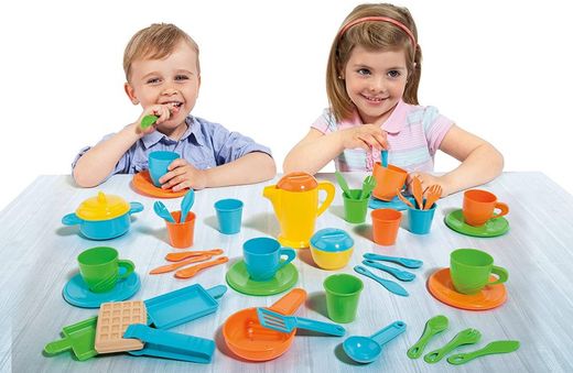 Set De 45 Accesorios - Para Cocinita De Juguete