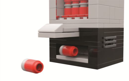 Jeu de construction FC Barcelone - 440 pièces, 30 cm. Inclut 1 figurine - Produit sous licence officielle - Neko Brands