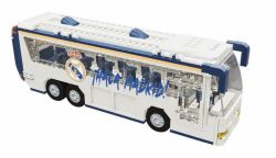 Jeu de construction de bus du Real Madrid C.F. - 488 pièces, 28 cm, avec 3 figurines - Licence officielle - Neko Brands