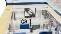 Jeu de construction de bus du Real Madrid C.F. - 488 pièces, 28 cm, avec 3 figurines - Licence officielle - Neko Brands