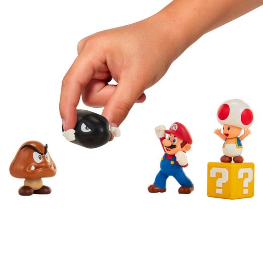 Набор диорам Dehesa Bellotera с 4 фигурками - Super Mario