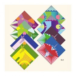 Origami Dinosauri Origami Set - Djeco - Artigianato e Creazione