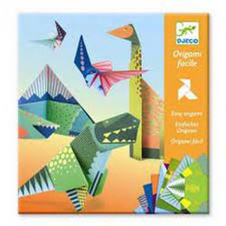 Papiroflexia Origami Dinosaurios - Djeco