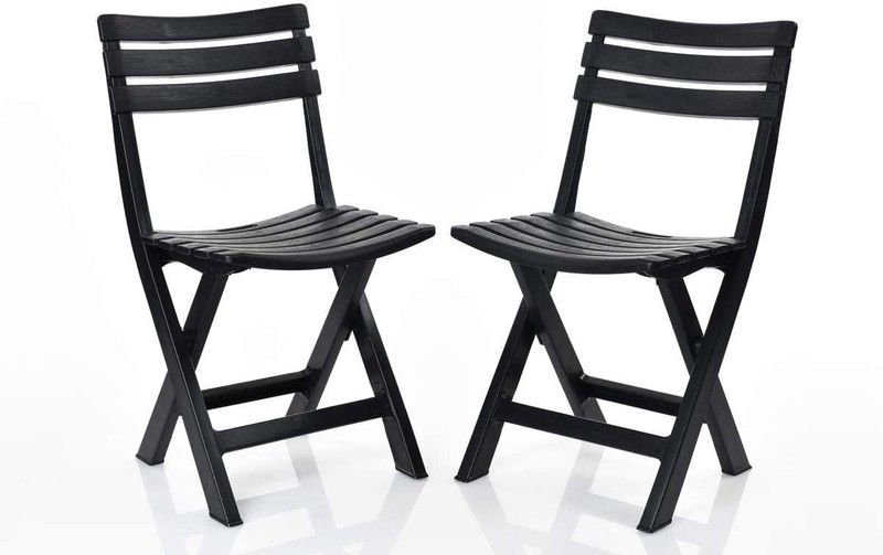 Silla Plegable Birki Antracita 44x41x78cm