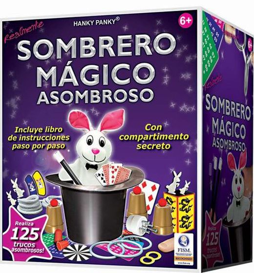 Asombroso Sombrero Mágico - Kit de Magia 125 Trucos