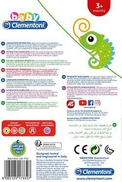 Hochet musical caméléon