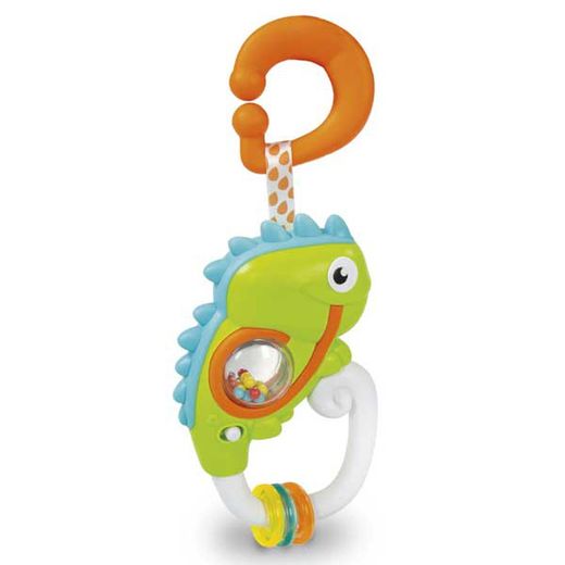 Hochet musical caméléon