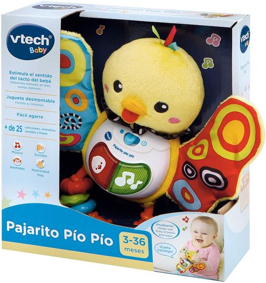 Sonajero Pajarito pío pío con Voz